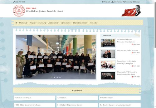 İZMİR / URLA - Urla Hakan Çeken Anadolu Lisesi
