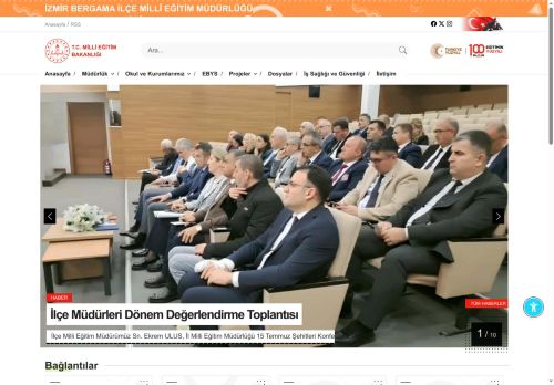 MEB İZMİR - BERGAMA İLÇE MİLLÎ EĞİTİM MÜDÜRLÜĞÜ