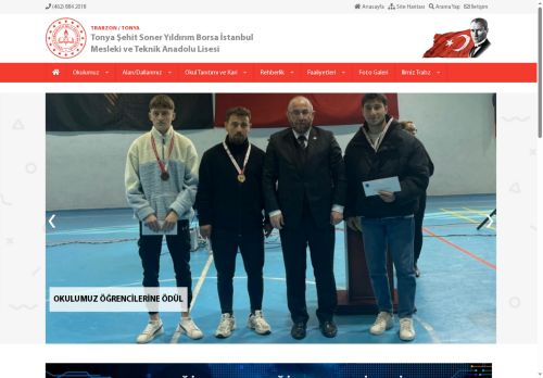 TRABZON / TONYA - Tonya Şehit Soner Yıldırım Borsa İstanbul Mesleki ve Teknik Anadolu Lisesi