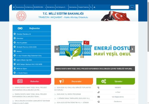 TRABZON / AKÇAABAT - Hakkı Altıntaş Ortaokulu