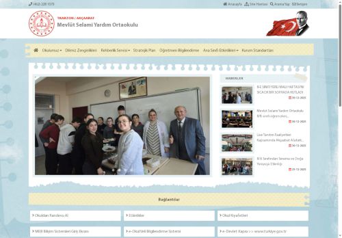 TRABZON / AKÇAABAT - Mevlüt Selami Yardım Ortaokulu