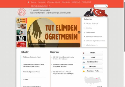 TRABZON / AKÇAABAT - Söğütlü Esentepe Anadolu Lisesi