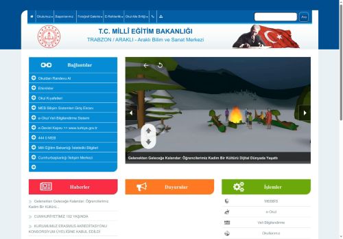 TRABZON / ARAKLI - Araklı Bilim ve Sanat Merkezi