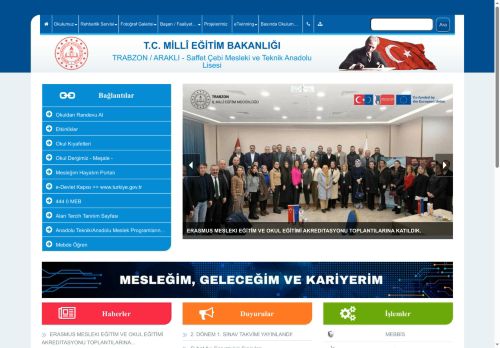 TRABZON / ARAKLI - Saffet Çebi Mesleki ve Teknik Anadolu Lisesi