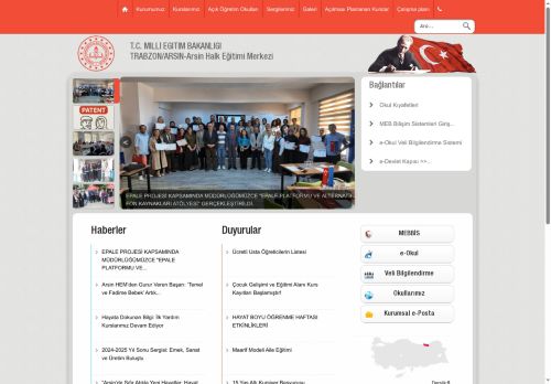 TRABZON / ARSİN - Arsin Halk Eğitimi Merkezi