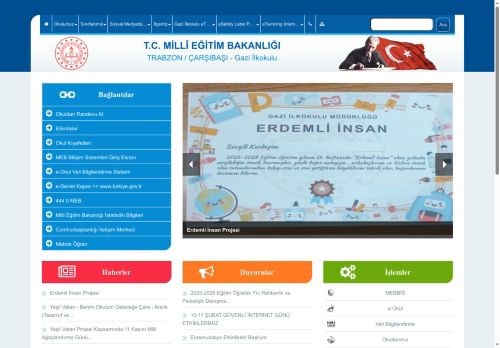 TRABZON / ÇARŞIBAŞI - Gazi İlkokulu