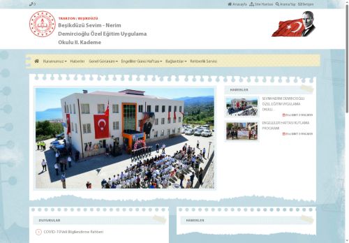 TRABZON / BEŞİKDÜZÜ - Beşikdüzü Sevim - Nerim Demircioğlu Özel Eğitim Uygulama Okulu II. Kademe