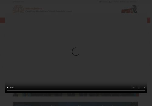 TRABZON / ÇARŞIBAŞI - Çarşıbaşı Mesleki ve Teknik Anadolu Lisesi