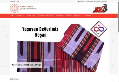 TRABZON / ÇARŞIBAŞI - Çarşıbaşı Ortaokulu