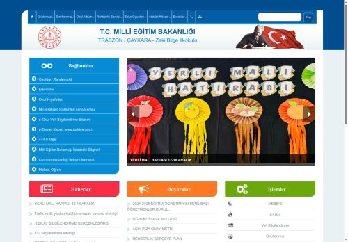 TRABZON / ÇAYKARA - Zeki Bilge İlkokulu