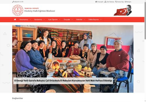 TRABZON / DÜZKÖY - Düzköy Halk Eğitimi Merkezi