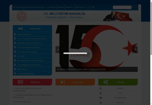 TRABZON / DÜZKÖY - Alazlı İlkokulu