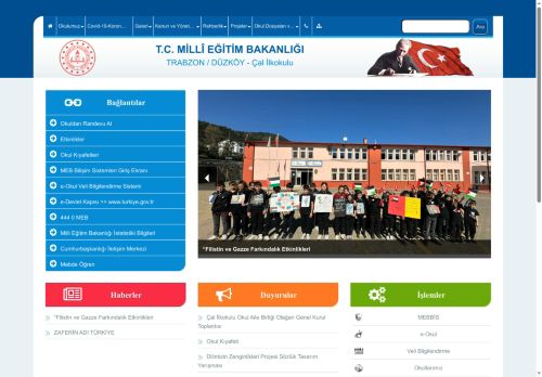 TRABZON / DÜZKÖY - Çal İlkokulu