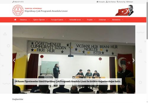TRABZON / KÖPRÜBAŞI - Köprübaşı Çok Programlı Anadolu Lisesi