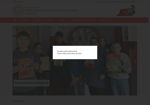 TRABZON / DÜZKÖY - Düzköy Metin Onur Özel Eğitim Uygulama Okulu II. Kademe