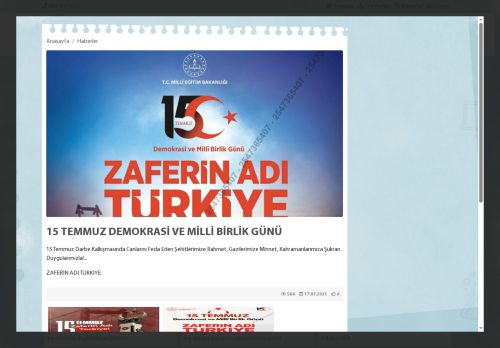 TRABZON / DÜZKÖY - Gürgendağ Ortaokulu