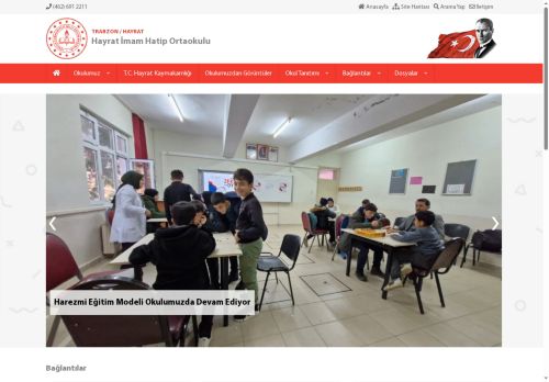 TRABZON / HAYRAT - Hayrat İmam Hatip Ortaokulu