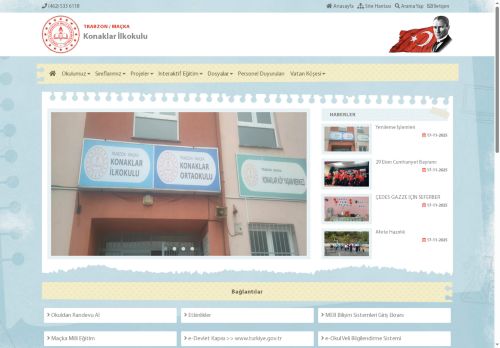 TRABZON / MAÇKA - Konaklar İlkokulu