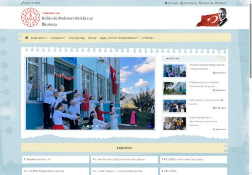 TRABZON / OF - Bölümlü Mehmet Akif Ersoy İlkokulu