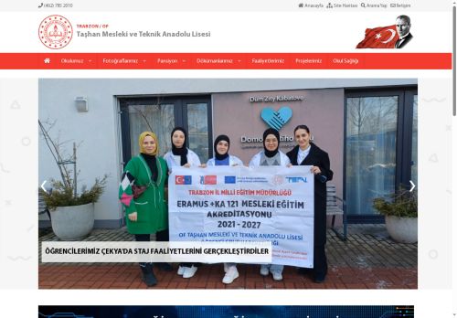 TRABZON / OF - Taşhan Mesleki ve Teknik Anadolu Lisesi