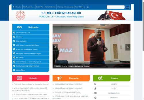 TRABZON / OF - Of Anadolu İmam Hatip Lisesi