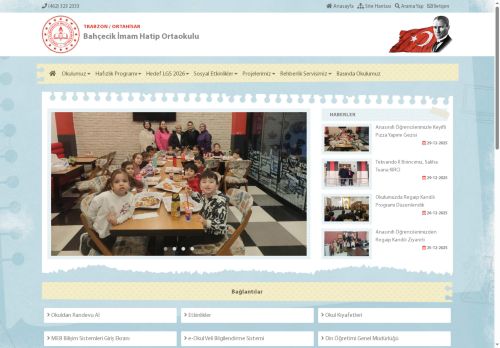 TRABZON / ORTAHİSAR - Bahçecik İmam Hatip Ortaokulu