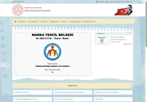 TRABZON / ORTAHİSAR - Aliye Aşırbaylı Anaokulu