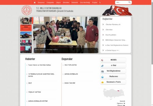 TRABZON / ORTAHİSAR - Çimenli Ortaokulu