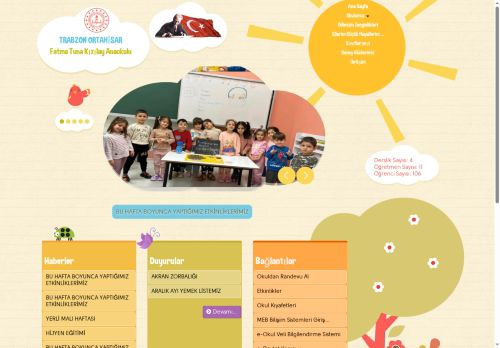 TRABZON / ORTAHİSAR - Fatma Tuna Kızılay Anaokulu