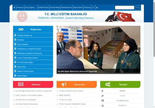 TRABZON / ORTAHİSAR - İbrahim Alemdağ Ortaokulu