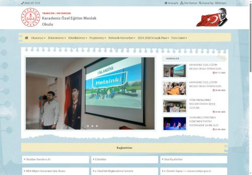 TRABZON / ORTAHİSAR - Karadeniz Özel Eğitim Meslek Okulu