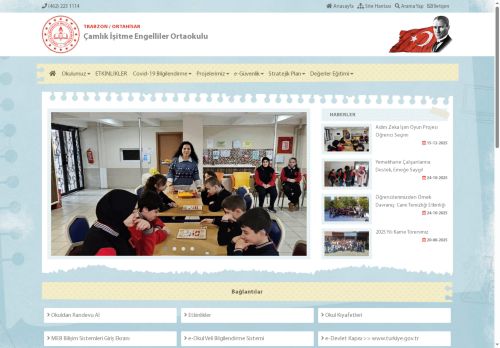 TRABZON / ORTAHİSAR - Çamlık İşitme Engelliler Ortaokulu