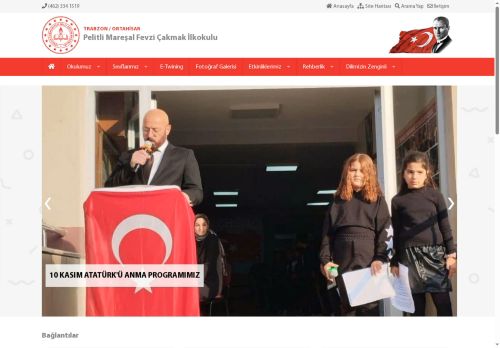 TRABZON / ORTAHİSAR - Pelitli Mareşal Fevzi Çakmak İlkokulu