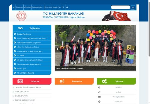 TRABZON / ORTAHİSAR - Uğurlu İlkokulu