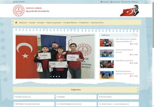 TRABZON / SÜRMENE - Ayşe Kırali Ortaokulu