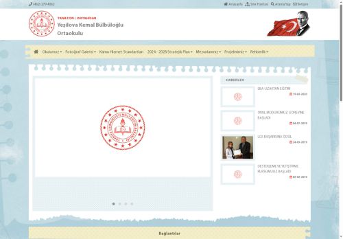 TRABZON / ORTAHİSAR - Yeşilova Kemal Bülbüloğlu Ortaokulu