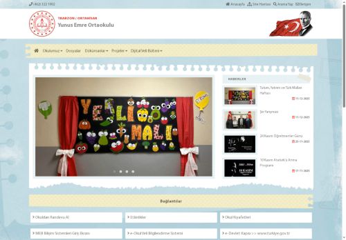 TRABZON / ORTAHİSAR - Yunus Emre Ortaokulu