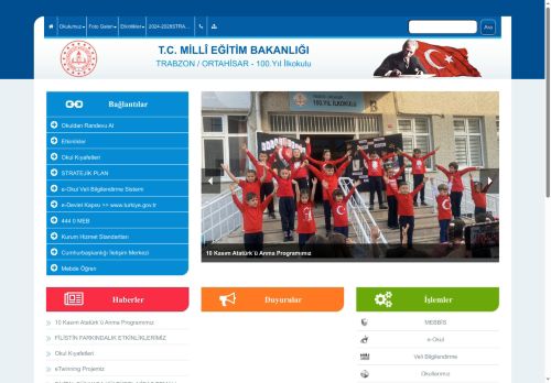 TRABZON / ORTAHİSAR - 100.Yıl İlkokulu