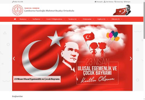 TRABZON / SÜRMENE - Çamburnu Fazıloğlu Mahmut Bıçakçı Ortaokulu