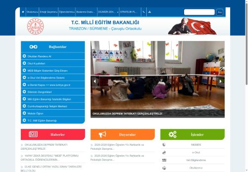 TRABZON / SÜRMENE - Çavuşlu Ortaokulu