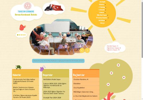 TRABZON / SÜRMENE - Dursun Karabacak İlkokulu