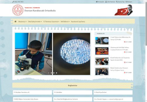TRABZON / SÜRMENE - Dursun Karabacak Ortaokulu