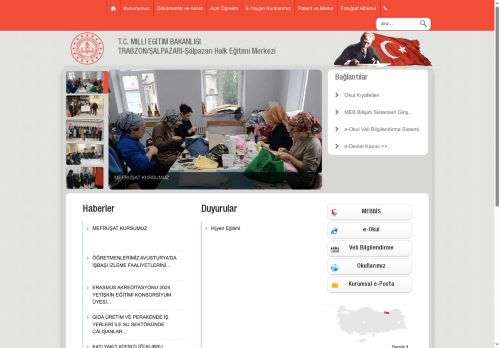 TRABZON / ŞALPAZARI - Şalpazarı Halk Eğitimi Merkezi