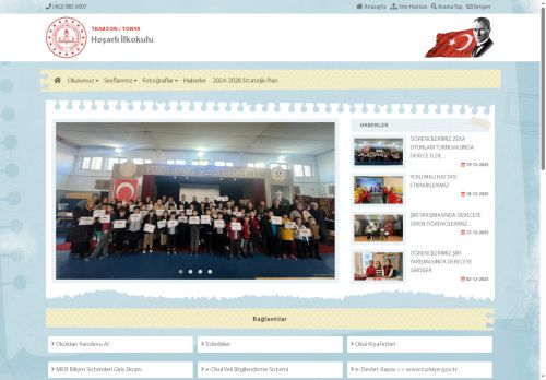 TRABZON / TONYA - Hoşarlı İlkokulu