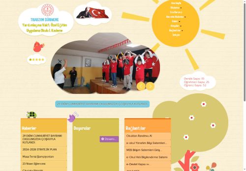 TRABZON / SÜRMENE - Yardımlaşma Vakfı Özel Eğitim Uygulama Okulu I. Kademe