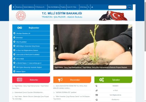 TRABZON / ŞALPAZARI - Atatürk İlkokulu