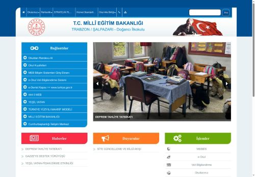 TRABZON / ŞALPAZARI - Doğancı İlkokulu