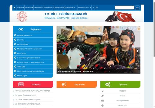 TRABZON / ŞALPAZARI - Simenli İlkokulu