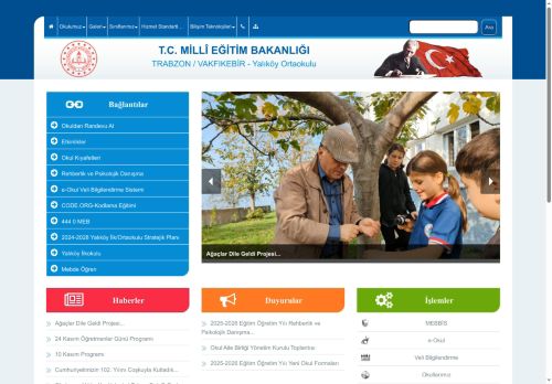 TRABZON / VAKFIKEBİR - Yalıköy Ortaokulu