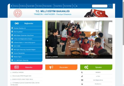 TRABZON / VAKFIKEBİR - Fevziye Ortaokulu